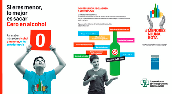 Campaña Menores 'ni una gota'