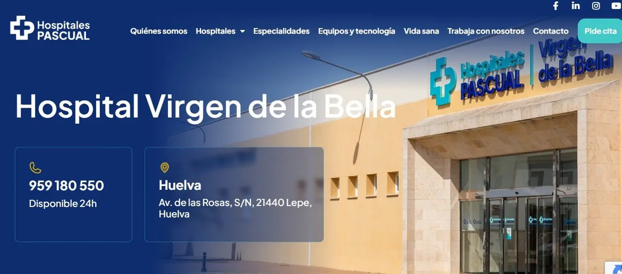 Hospital de Pascual en Lepe señalado por CCOO
