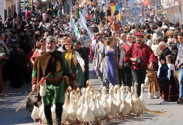 Desfile medieval