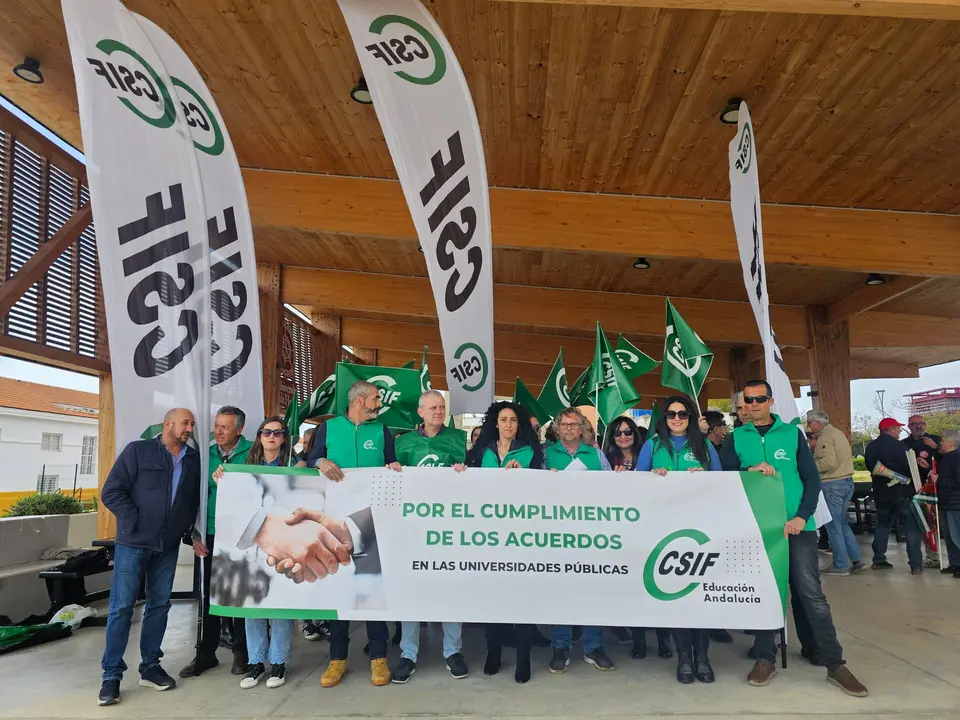 Concentración de CSIF en la UHU