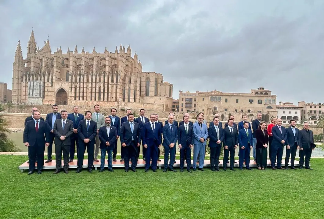 Foto de familia en la Conferencia de Mallorca