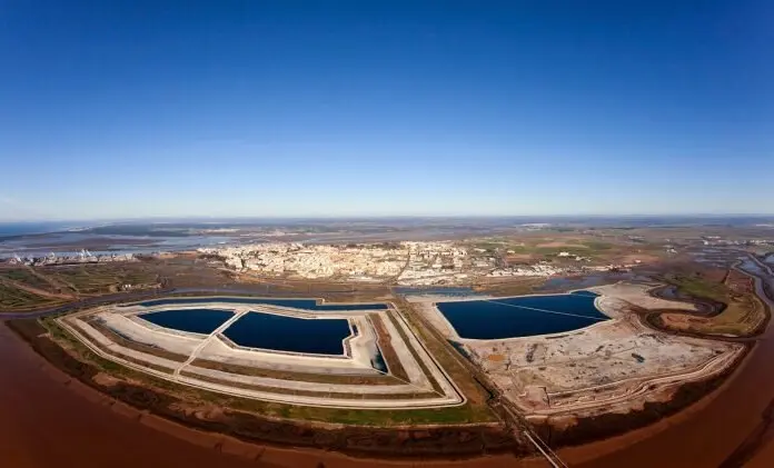 Fosfoyesos de Huelva, panorámica