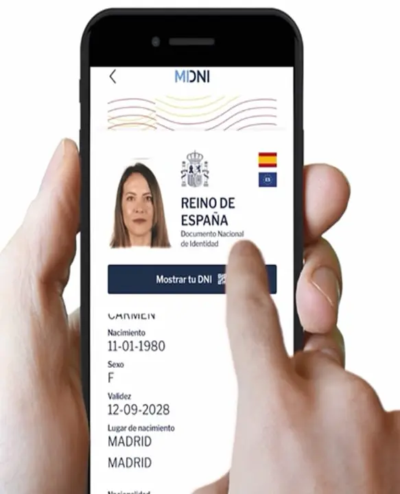 DNI en el móvil