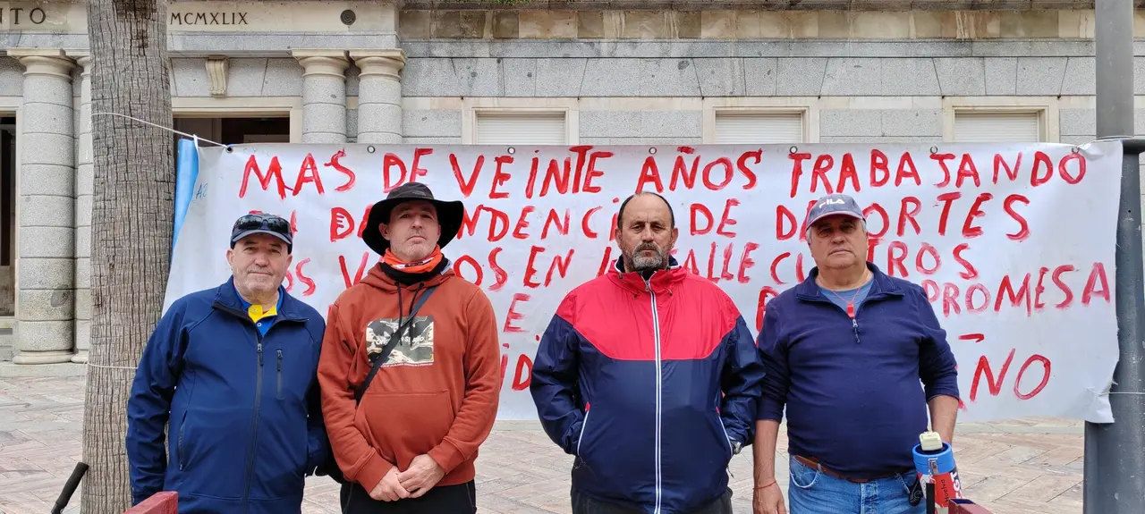 Trabajadores del Carolina Marín