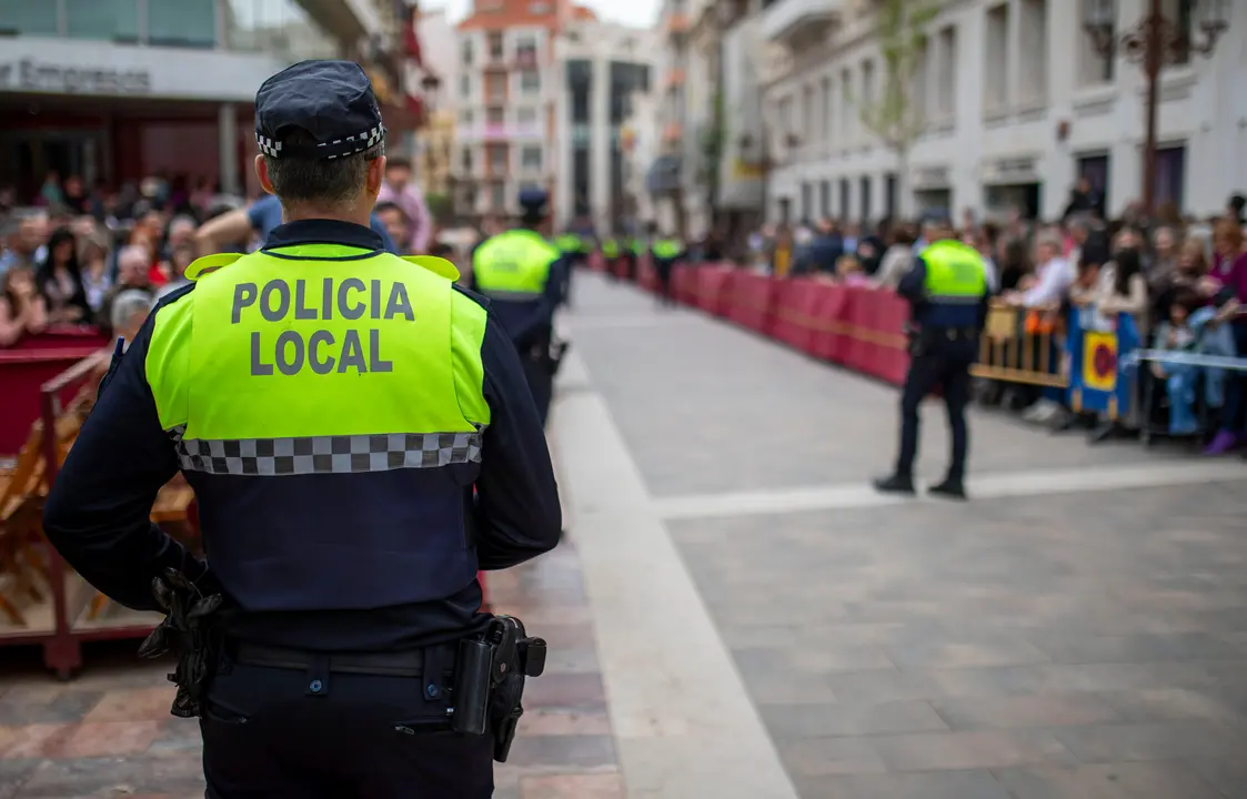 Policía Local en la carrera oficial
