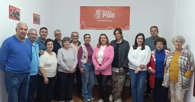 Ejecutiva del PSOE de Beas.