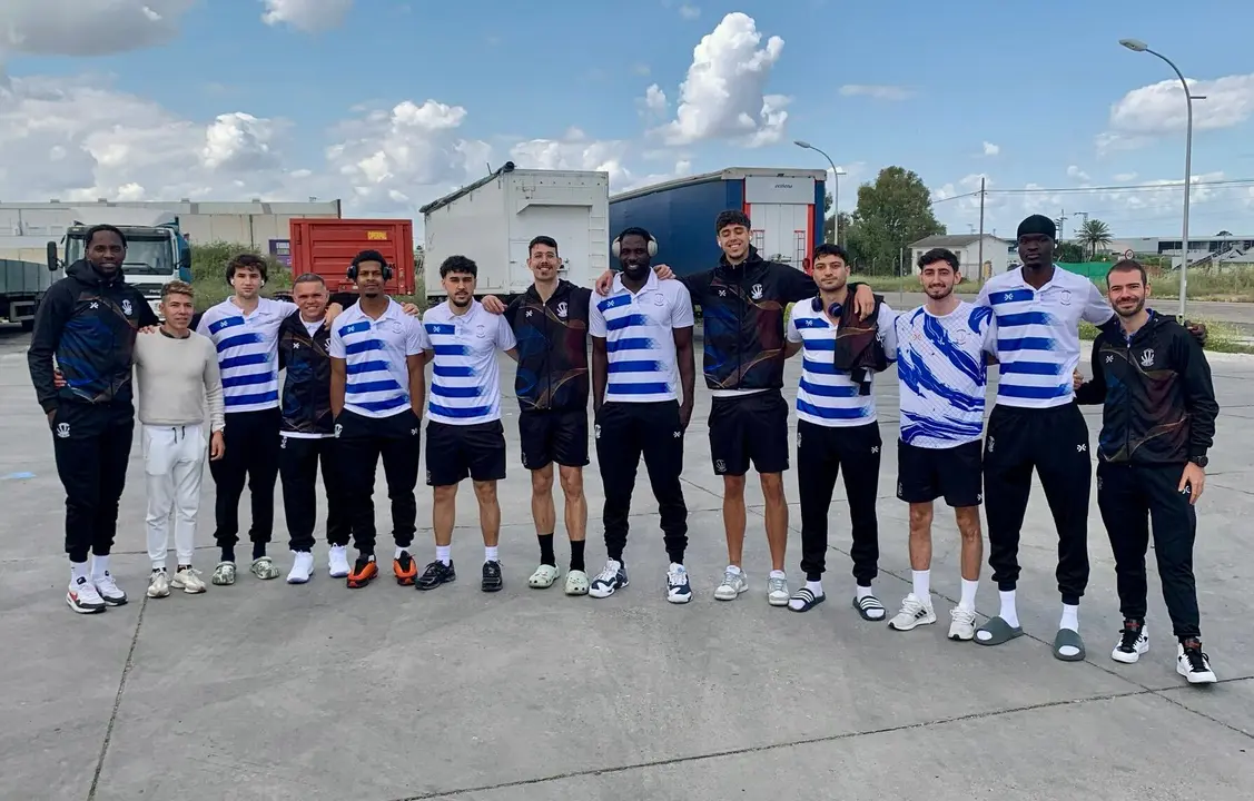 El equipo del Enrique Benítez.