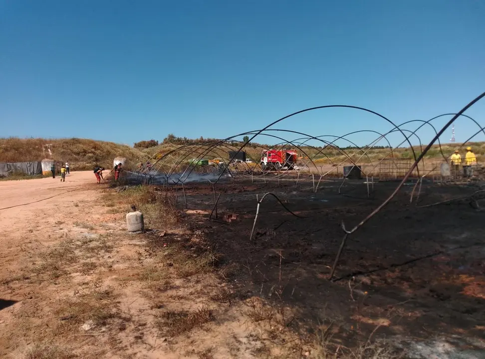 Imagen del incendio / Consorcio Provincial de Bomberos
