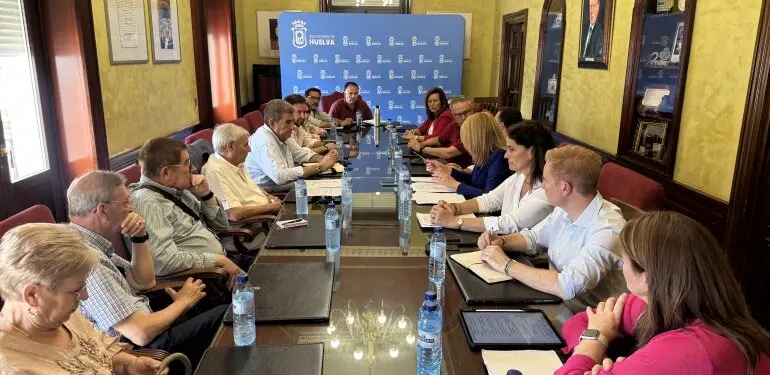 Reunión vecinal.
