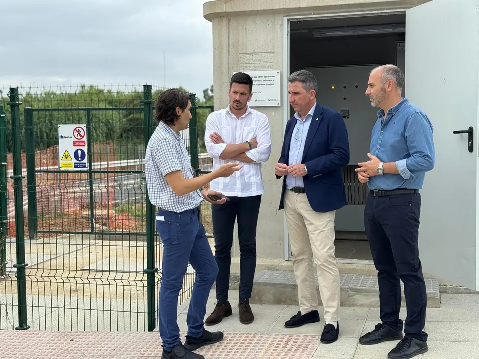 Finalización de las obras en Aljaraque.