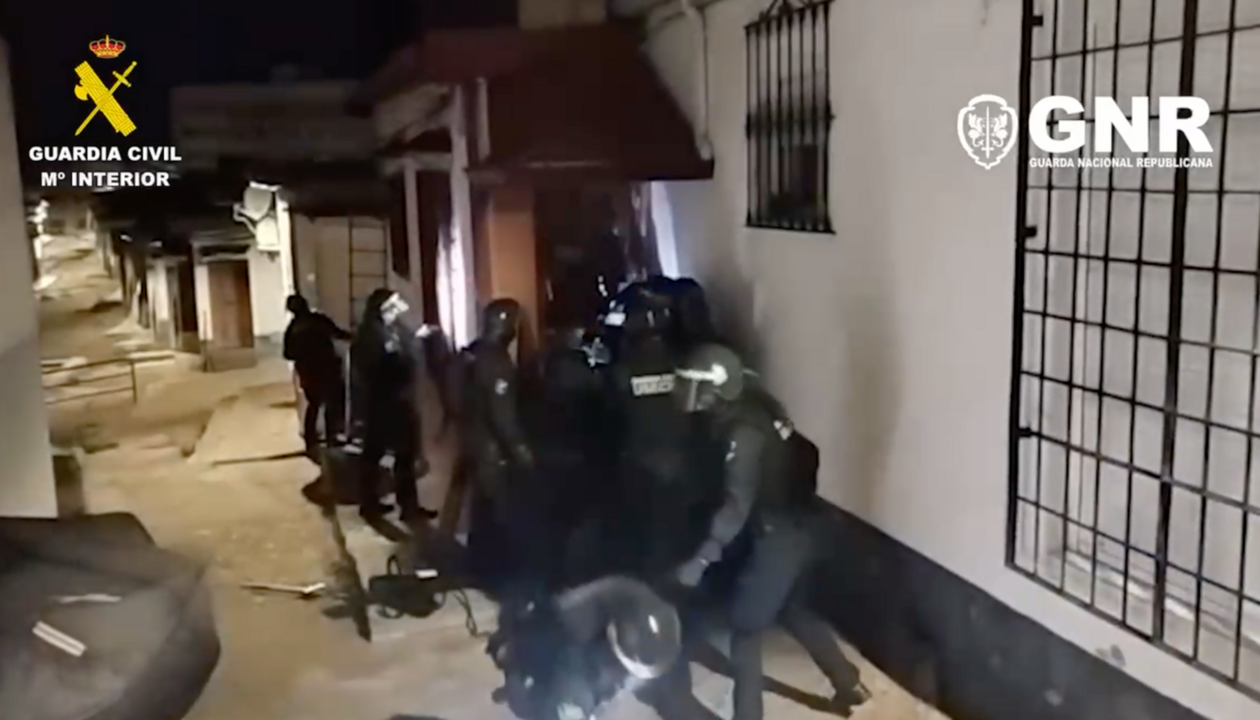 Operación contra el narcotráfico.