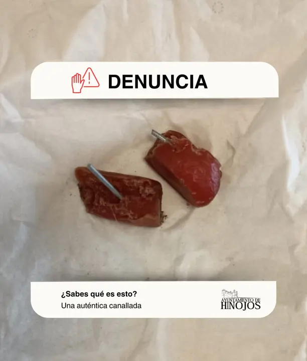 Imagen en las redes sociales del Ayuntamiento de Hinojos.
