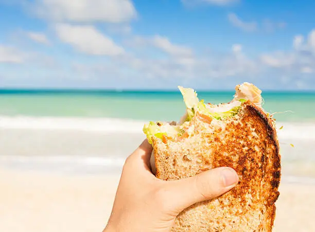 Bocadillo para la playa