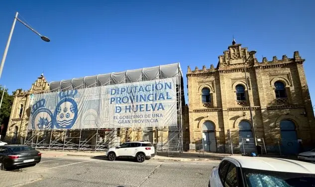 Antigua estación de tren / Fotografía: Ayuntamiento de Huelva.