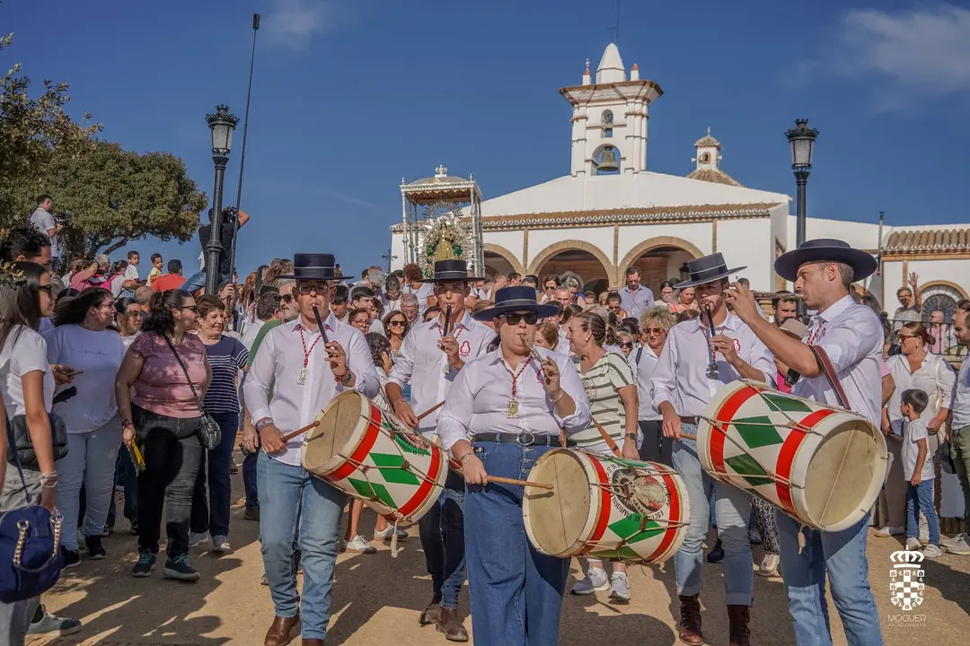 Traslado de la Virgen de Montemayor / Fotografía: Ayuntamiento de Moguer.
