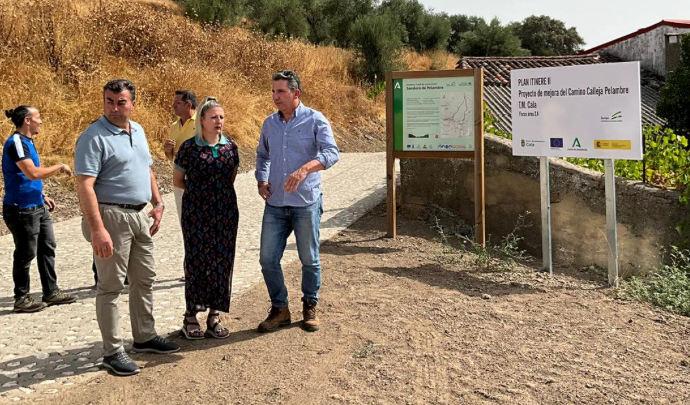 El Plan Itínere II actúa en Cala / Fotografía: Junta de Andalucía.