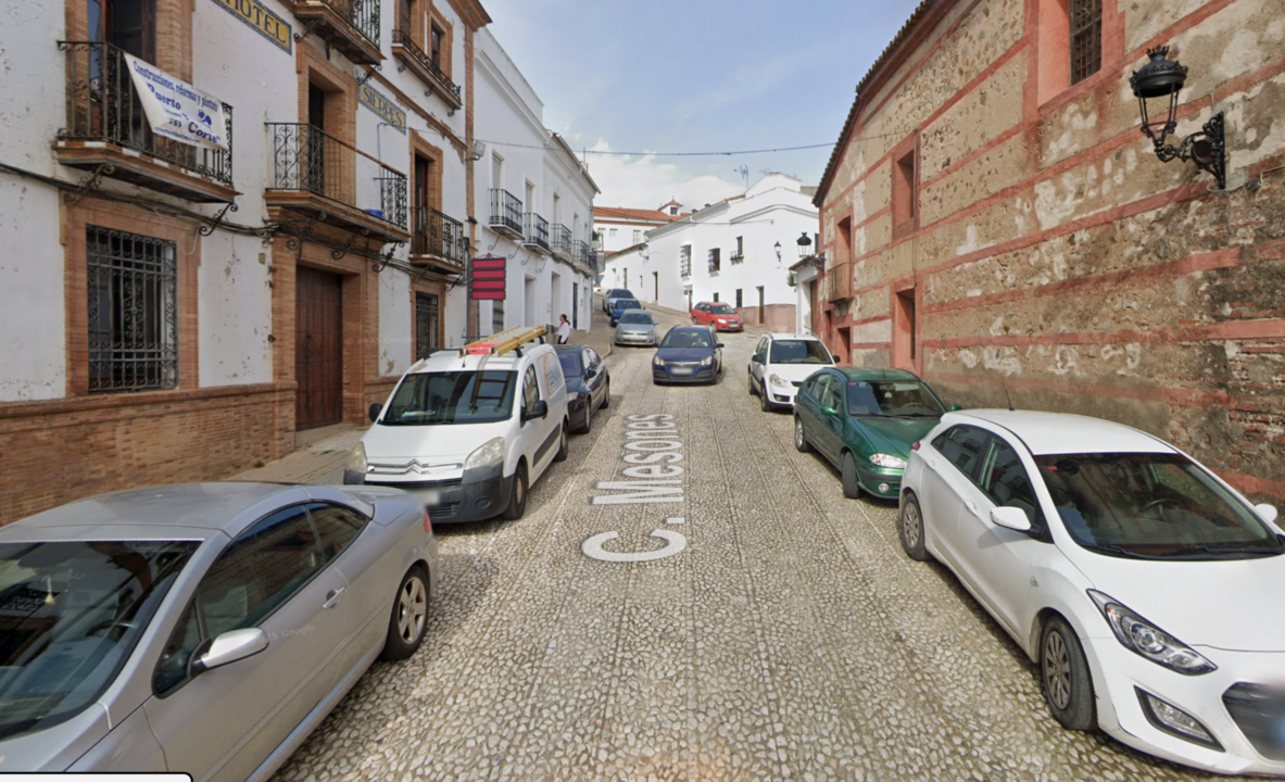 Calle Mesones, en Aracena / Fuente: Google Maps