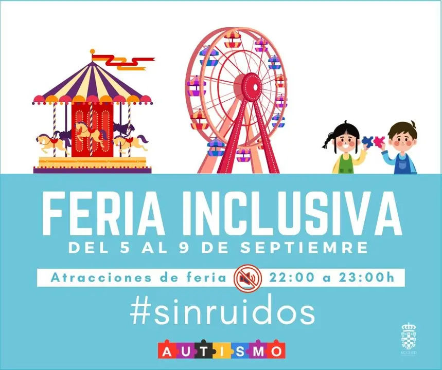 Feria inclusiva del Moguer. / Fotografía: Ayuntamiento de Moguer.
