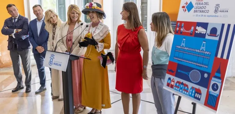 Presentación del Legado Británico. / Fotografía: Ayuntamiento de Huelva.