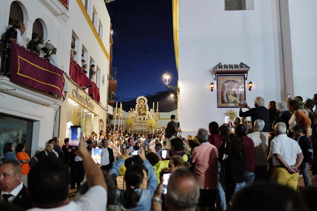 Virgen de las Angustias en Ayamonte / Fotografía: Ayuntamiento de Ayamonte.