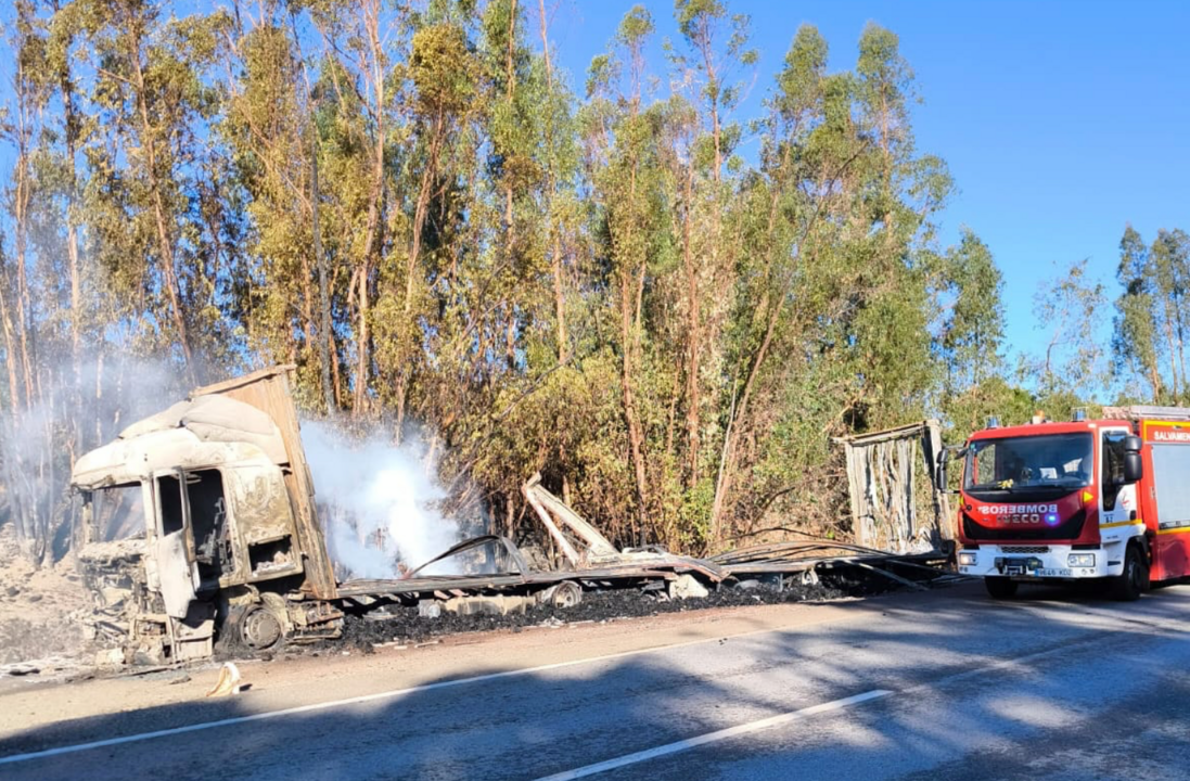 Imagen del camión. / Fotografía: Consorcio Provincial de Bomberos.