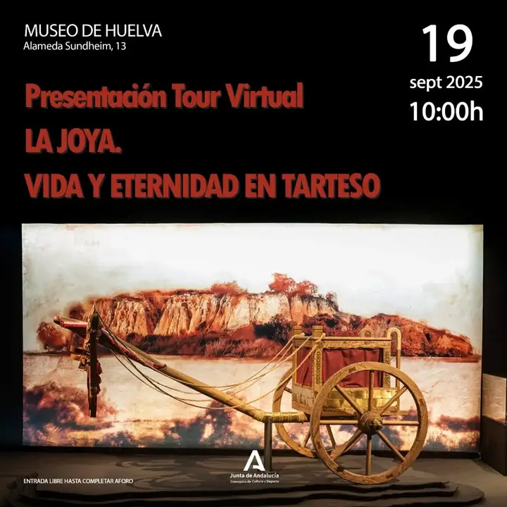 Cartel de la presentación.