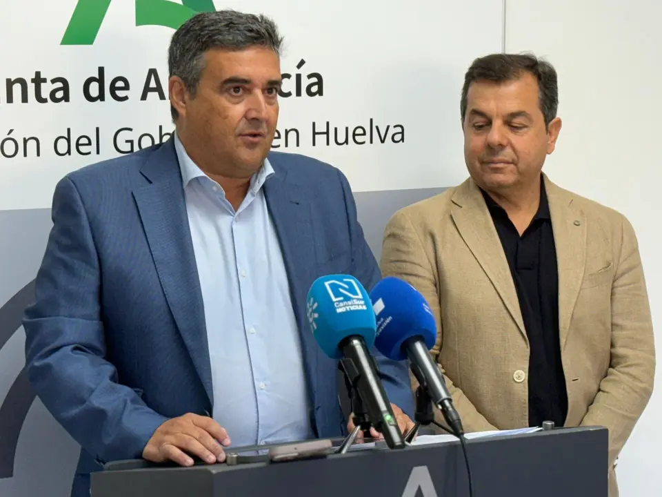 José Manuel Correa junto a José Manuel Borrero.