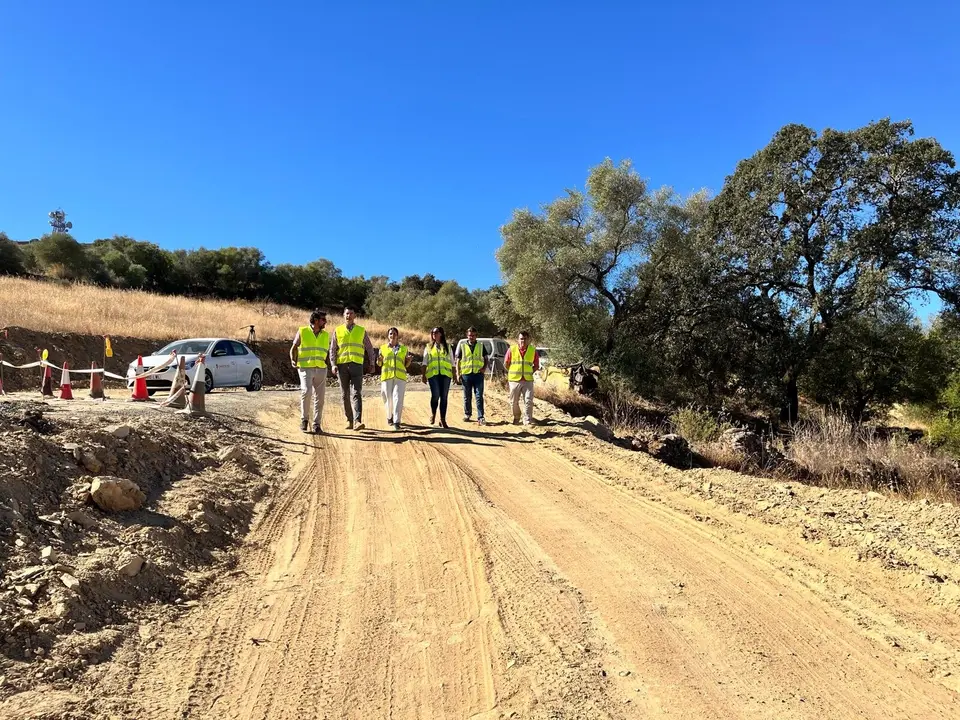 Carretera El Cerro-San Telmo.