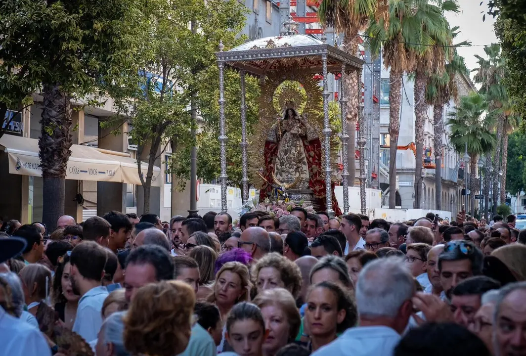 Imagen de la Virgen de Montemayor de Moguer en Huelva. / Fotografía: Diputación de Huelva.