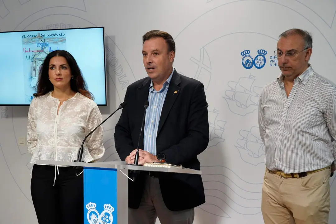 Presentación de la Feria de Gastronomía, Deporte, Arte y Música de El Cerro de Andévalo.