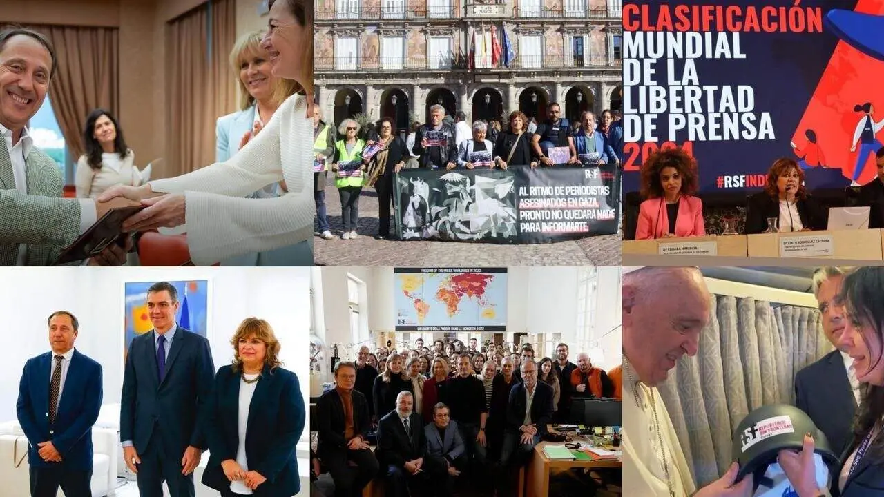 Reporteros sin Fronteras.