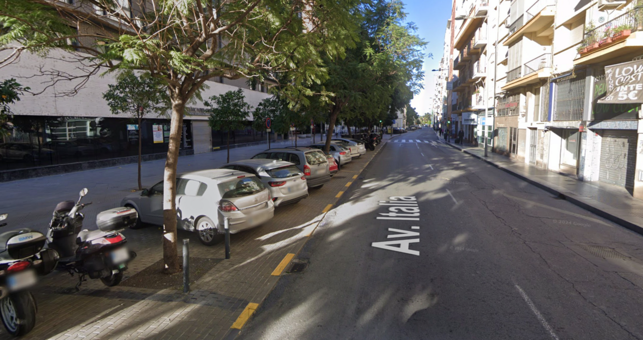 Avenida de Italia.