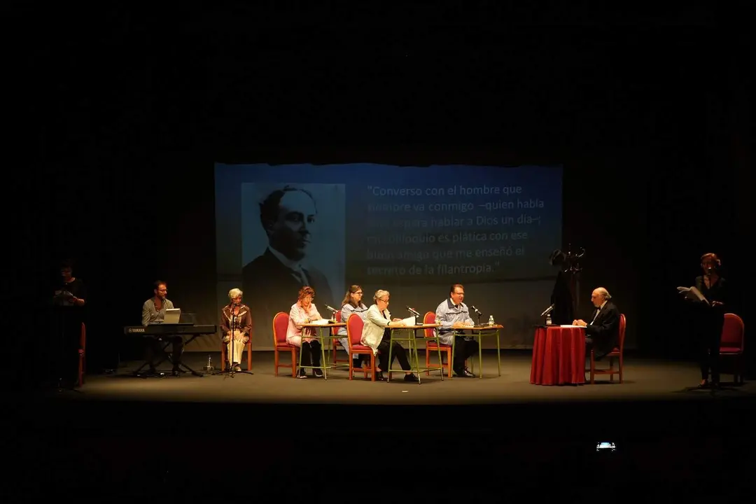 Homenaje a Machado en Cartaya. / Fotografía: Ayuntamiento de Cartaya.