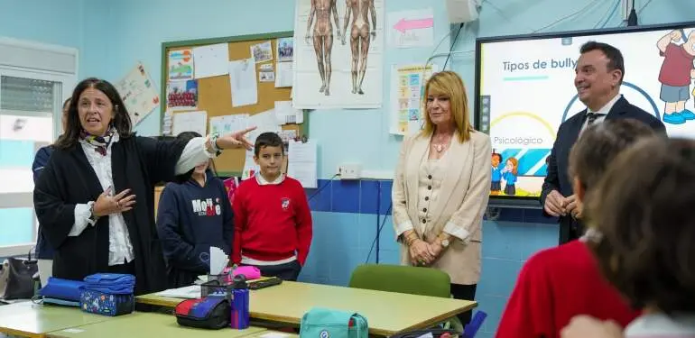 Campaña conta el acoso escolar.