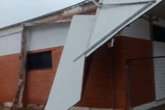 Colegio afectado en Cartaya