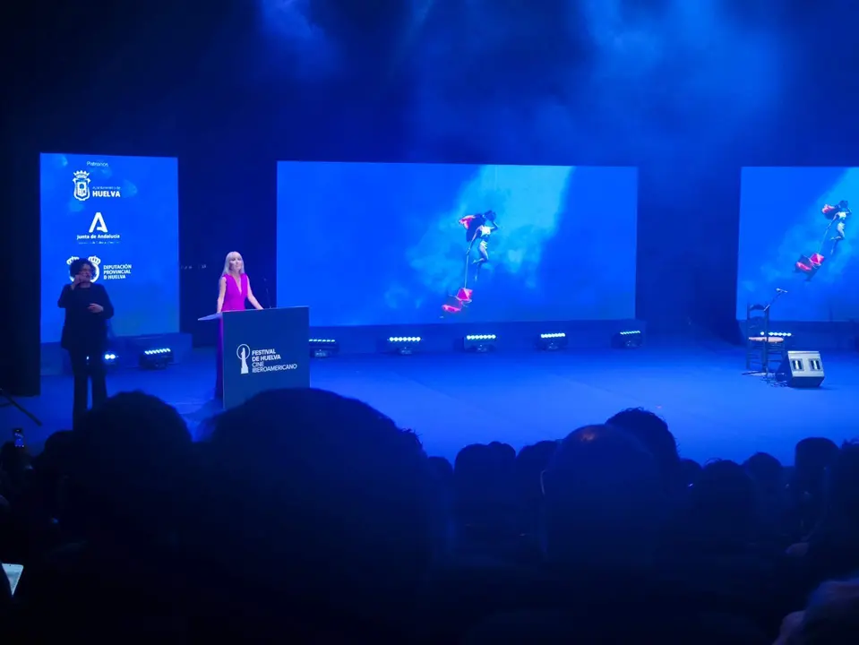 Gala inaugural del Festival de Cine de Huelva.
