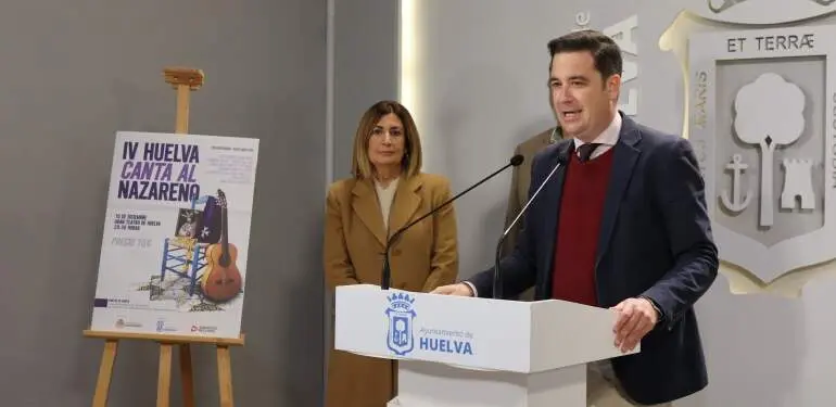 Presentación de la gala 'Huelva canta al Nazareno'