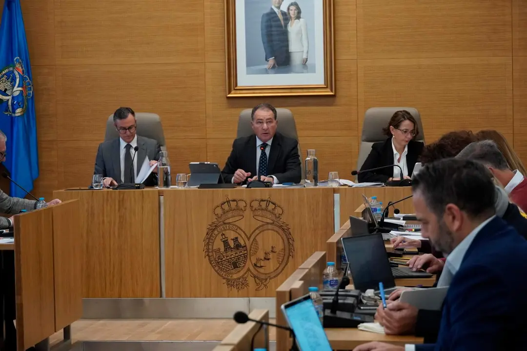 Pleno de los presupuestos de la Diputación Provincial.