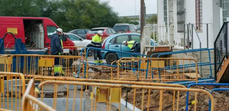 Acerado calle Natividad.