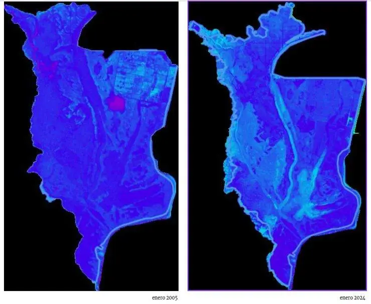 Evoluci&oacute;n del suelo h&uacute;medo Do&ntilde;ana