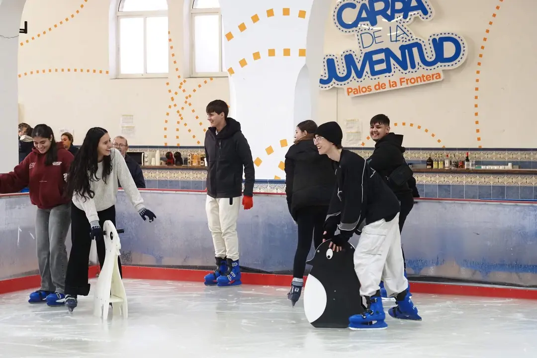 Pista de hielo de Palos de la Frontera