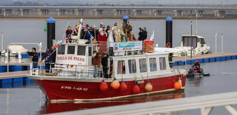 Llegada de los Reyes Magos en 2025.