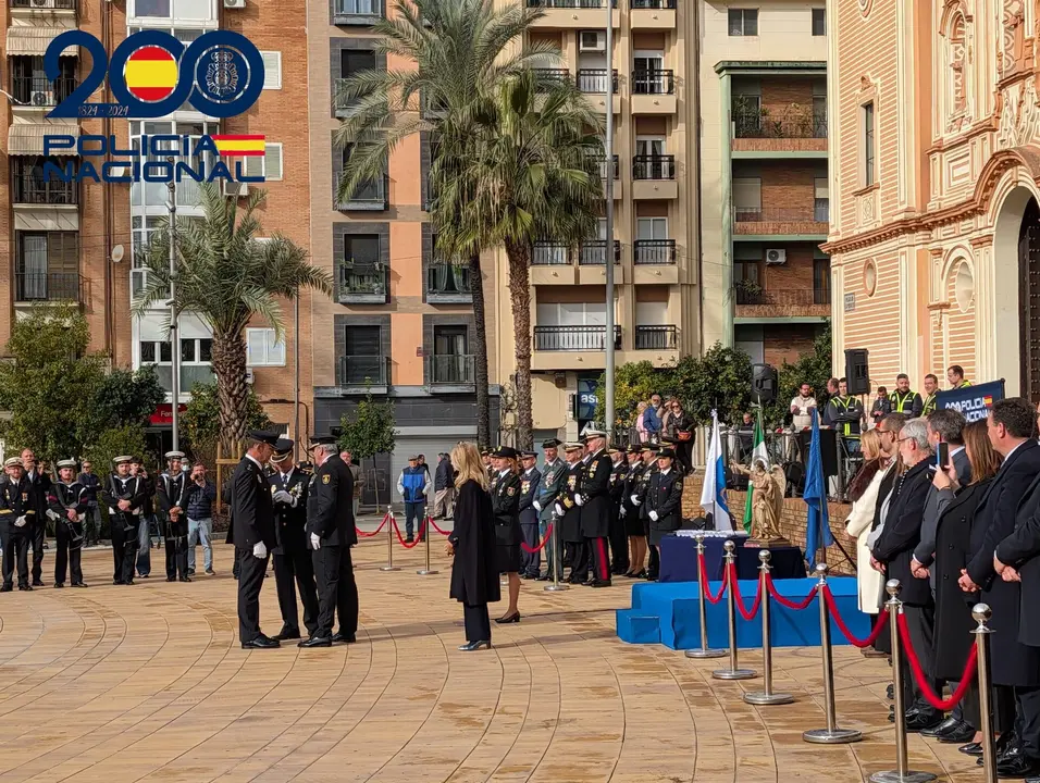 Acto aniversario de la Polic&iacute;a Nacional.