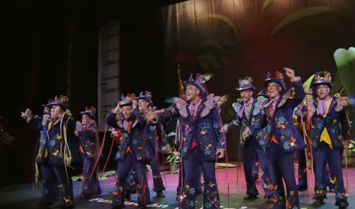 Comparsa Los Mariposas.