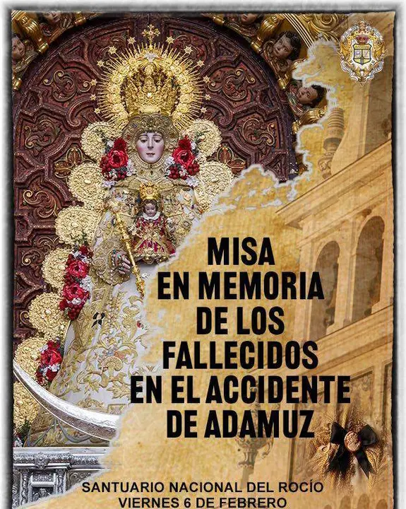 Misa en El Roc&iacute;o.