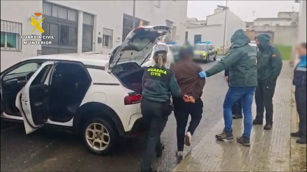 Detenido en el Condado de Huelva.