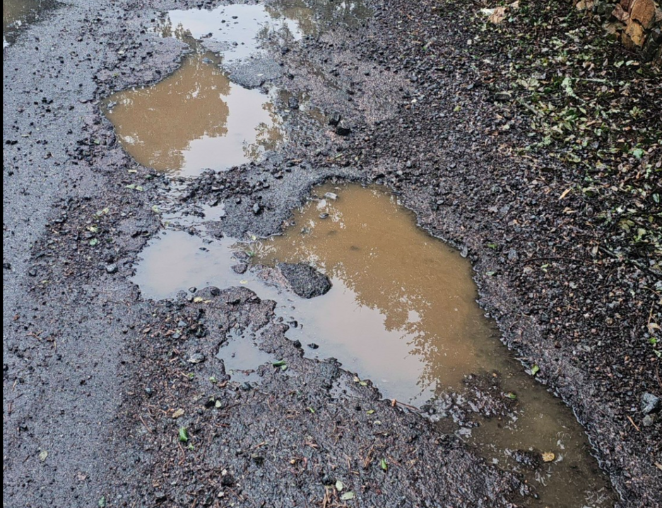 Carretera en Cumbres de San Bartolom&eacute;.