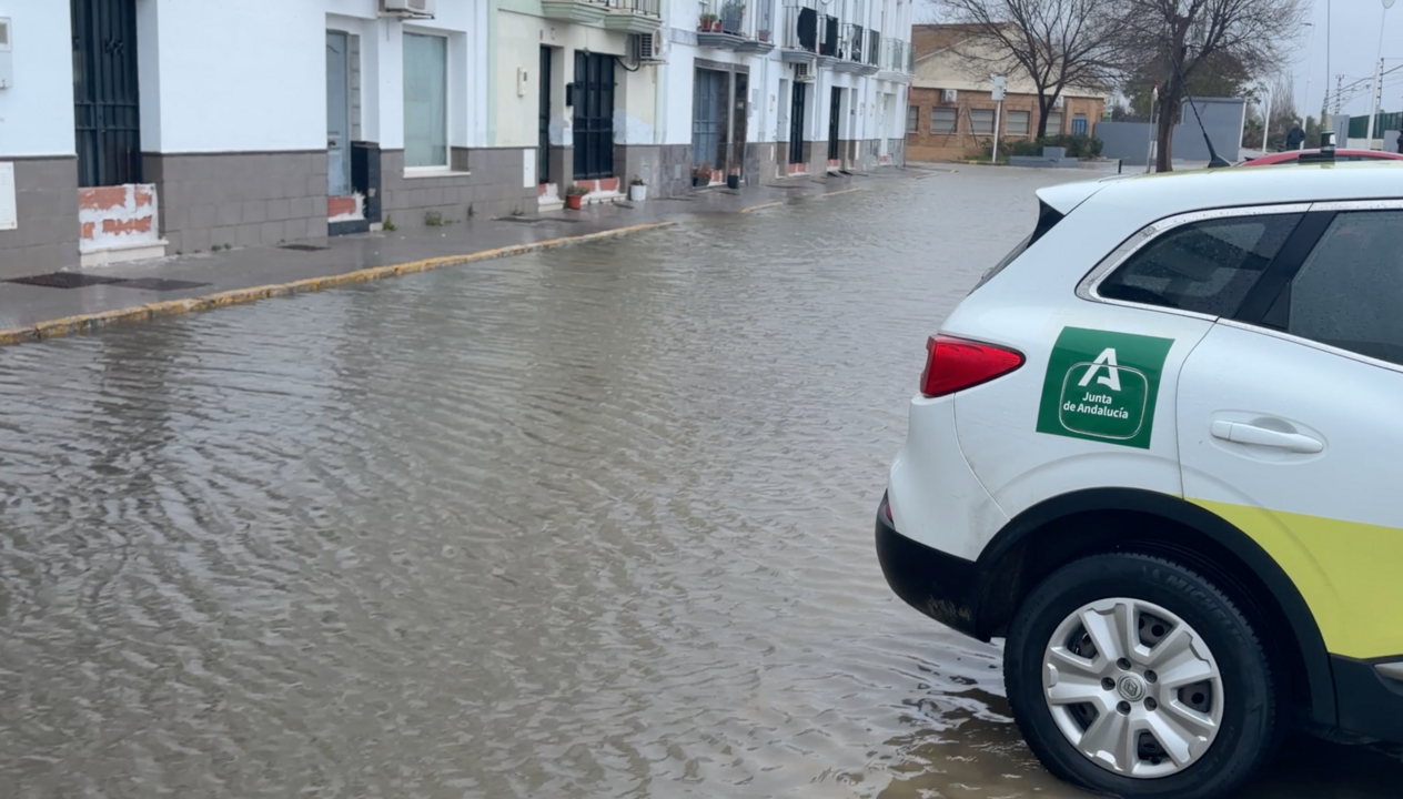 Inundaciones en San Juan del Puerto.