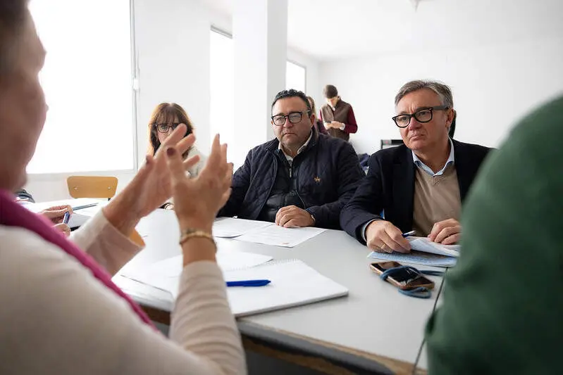 Reuni&oacute;n de Vox con la Asociaci&oacute;n de propietarios.