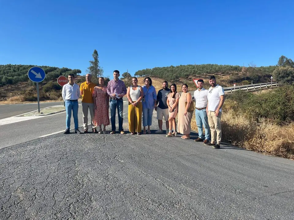 V&iacute;a Verde entre Valverde y el l&iacute;mite con Zalamea